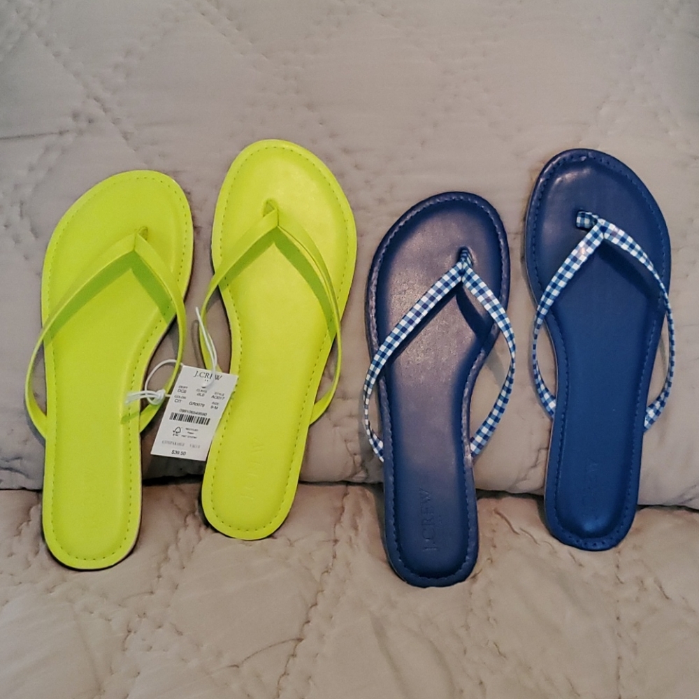 J. Crew Flip Flops